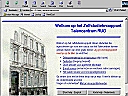 home page of the intranet learning environment (click to enlarge)