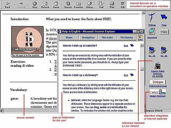 Figure 1: The browser interface